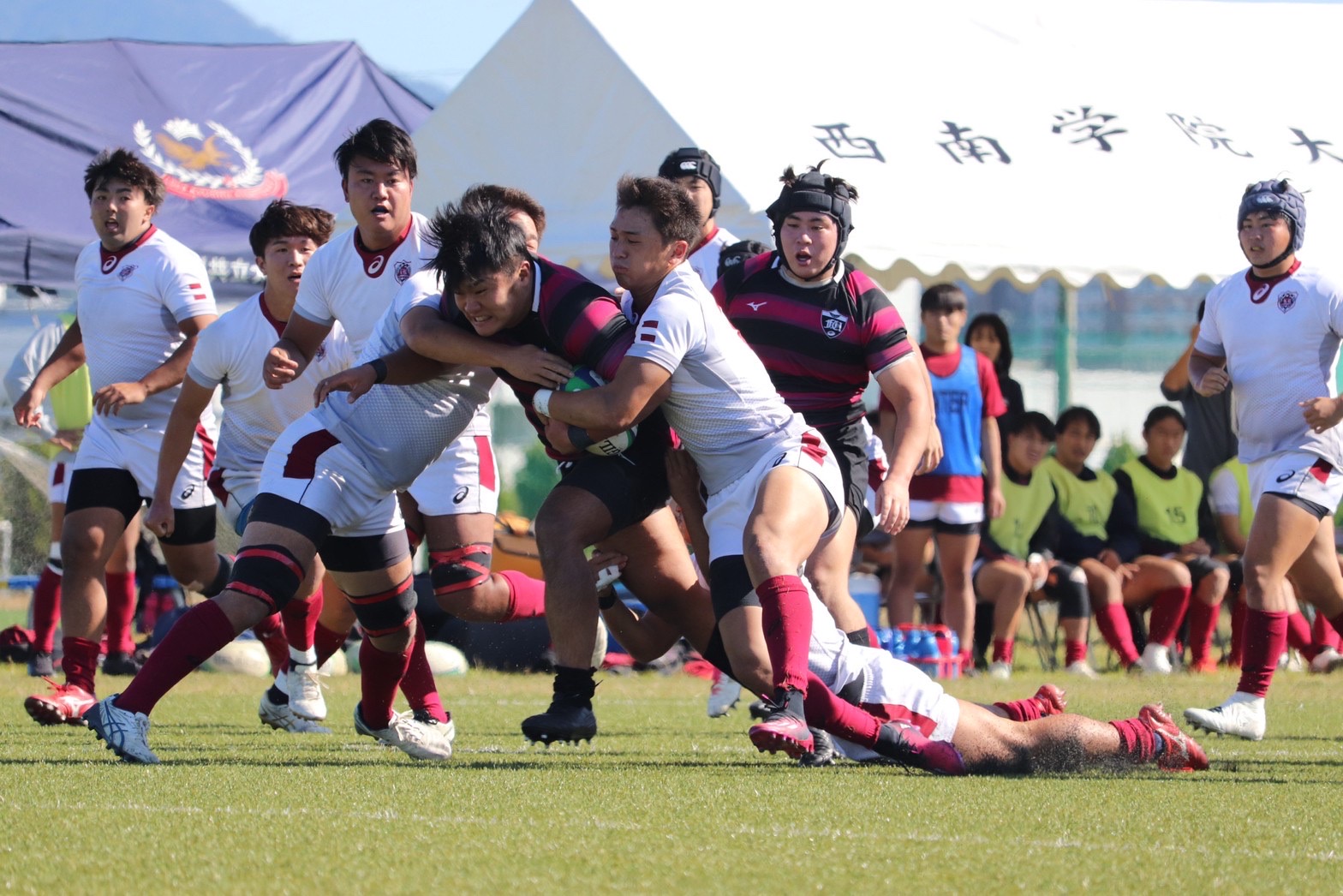 九州学生ラグビーリーグA 第5節vs鹿児島大学 福岡大学ラグビー部